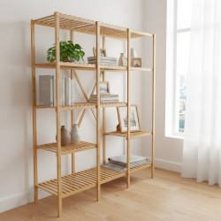Wooden Storage Shelf